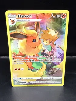 Pokemon Card - Flareon Brilliant Stars TG01/TG30 Ultra Rare C - Image 2