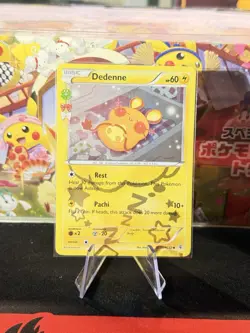 Dedenne RC10/RC32 XY Generations Pokemon Radiant Collection Holo Card English NM - Image 1