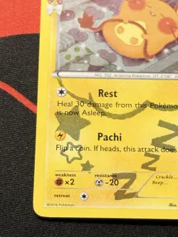 Dedenne RC10/RC32 XY Generations Pokemon Radiant Collection Holo Card English NM - Image 5