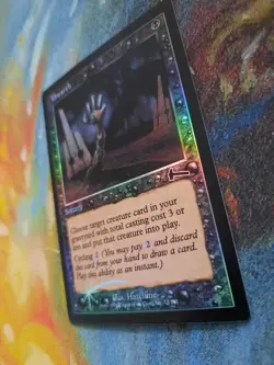 Magic the Gathering MTG - 1 x FOIL Unearth - Urza's Legacy - LP/MP - Image 2