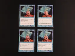 4x Mental Note LP/MP [Judgment] #1 Mtg Magic Free Tracking! - Image 1