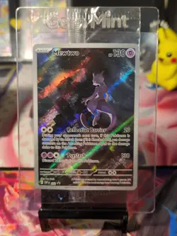 Pokemon SEALED Mewtwo 052 Scarlet & Violet 151 UPC Promo - Image 1