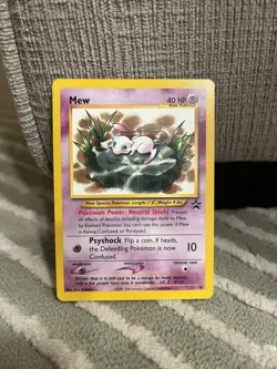 Pokemon TCG Mew Black Star Promo 47 Lilypad WOTC Near Mint! - Image 1