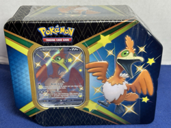 Pokemon Shining Fates V Tin Cramorant New Dented Tin - Image 1