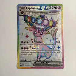 Pokemon TCG Espeon EX 142/SV-P Promo Korean Exclusive Terastal Festival NM - Image 1