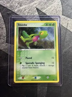 2004 Treecko 016 Black Star Promo Rare Holo English Pokemon TCG - Image 1