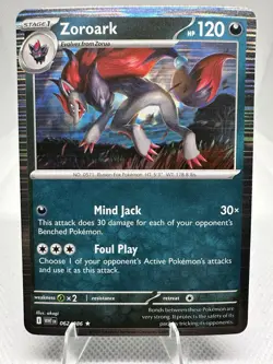 Zoroark 62/086 | Near Mint HOLOFOIL | SV: White Flare Pokemon TCG - Image 1