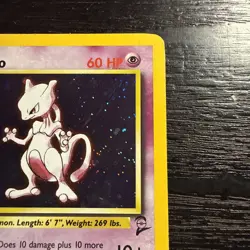 Mewtu Mewtwo Holo 10/102, 1st Edition Base Set, 1999 WOTC Pokemon, - Image 4
