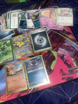 Ascended Heroes Sprigatito #251 Pikachu 057 Pokemon Lot Gastly Cosmos Charmander - Image 5