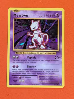 Mewtwo 051/108 - Pokemon XY Evolutions set (Cracked Ice Holo edition) - Image 1