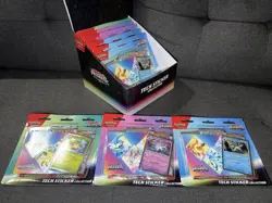 Pokemon Prismatic Evolutions Tech Sticker Collection Lot - Image 1
