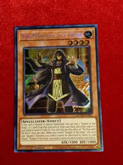Yu-Gi-Oh! - The Man with The Mark - MZTM-EN001 1st Edition Secret Rare Unplayed - Image 1