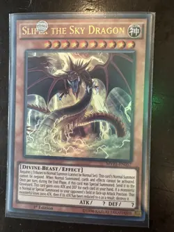 YuGiOh Slifer the Sky Dragon Ultra Rare 1st Edition MVP1-EN057 - Image 1