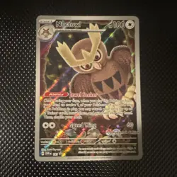 Pokemon Noctowl 141 Scarlet & Violet Promo Holo Card English TCG - Image 1