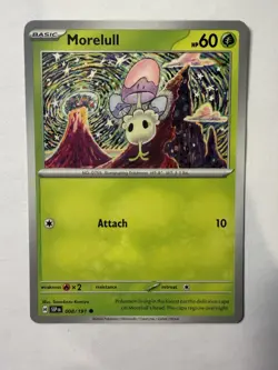 Morelull SV08: Surging Sparks 008/191 NM English Pokemon Card - Image 1