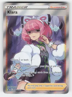 Klara (Full Art) SWSH302 NM Holofoil SWSD SWSH: Sword & Shield Promo Cards - Image 1