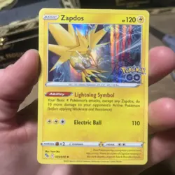 2022, Zapdos, Pokemon GO, Card 029/078 - Image 1