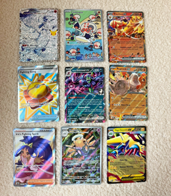 Pokemon TCG Card Lot of 9 NM/M - Image 1