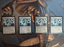 FOUR Card Playset Of Arcbound Ravager Magic: the Gathering Modern Masters Cards! - Image 1