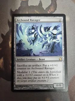 FOUR Card Playset Of Arcbound Ravager Magic: the Gathering Modern Masters Cards! - Image 2