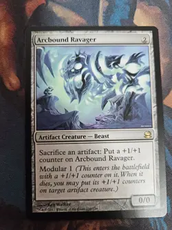 FOUR Card Playset Of Arcbound Ravager Magic: the Gathering Modern Masters Cards! - Image 4