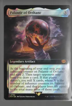 LotR: Tales of Middle-earth #792 Palantir of Orthanc (Extended Art) (Surge Foil) - Image 1
