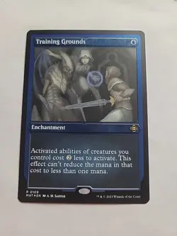 MTG - Training Grounds (Foil Etched) MAT - Rare #0109 - Image 1