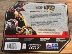 Pokemon TCG: Scarlet and Violet - Paldean Fates Tin - Shiny Charizard ex -Sealed - Image 4