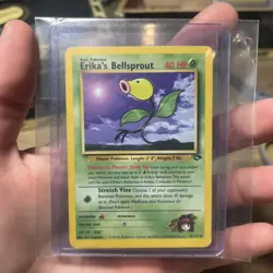 Erika's Bellsprout 38/132 Gym Challenge Pokemon Uncommon Unlimited - Image 1
