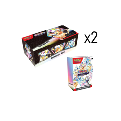Pokemon Prismatic Evolutions Surprise Box Booster Sam's Club Bundle Lot Of 2 - Image 1