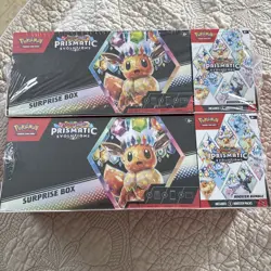 Pokemon Prismatic Evolutions Sam's Club Exclusive Booster Bundle & Surprise Lot2 - Image 1