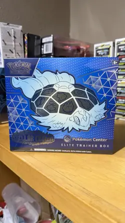 Pokemon Scarlet & Violet Stellar Crown Pokemon Center Elite Trainer Box ETB - Image 1