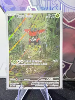 Tapu Bulu 065/064 Full Art Holo Pokemon SV: Shrouded Fable English Near Mint - Image 1