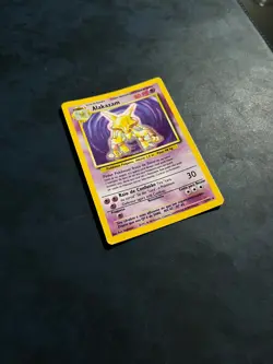 Alakazam 1/102 Holo Rare Base Set Pokemon - Image 2