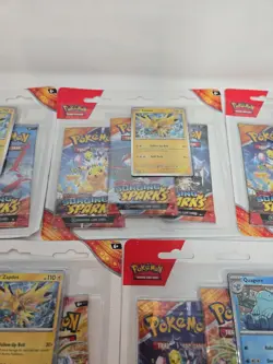 5x 3-Pack Blister Lot Of Pokemon TCG Scarlet & Violet Surging Sparks - Image 5