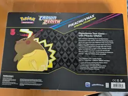 Pokemon TCG Crown Zenith Pikachu VMAX Box-5 Packs++ - Image 4