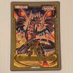 YuGiOh TCG Field Center Promo Red-Eyes Darkness Metal Dragon Card Konami - Image 1