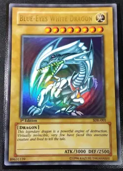 Blue-Eyes White Dragon SDK-001 Starter Deck: Kaiba 1st Edition LP - Image 1