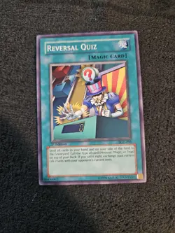 X 1 Reversal Quiz PGD-092 LP 1st Edition Yugioh Card - Image 1