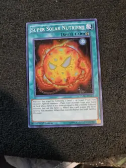 Super Solar Nutrient FUEN-EN055 Super Rare 1st Edition Yugioh - Image 1
