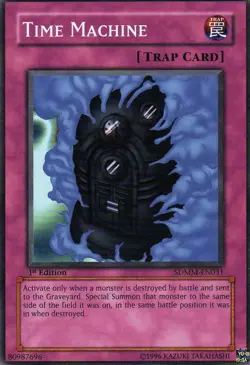1x (EX) Time Machine - SDMM-EN031 - Common - 1st Edition YuGiOh - Image 1