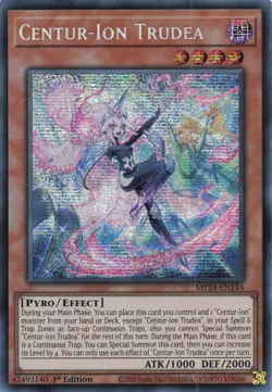 Yugioh MP24-EN144 - Centur-Ion Trudea - Secret Rare - Image 1