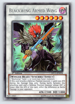 Blackwing Armed Wing - DP11-EN014 - Rare - 1st Edition Yugioh - Image 1