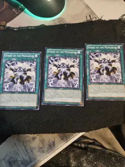 X3 Yugioh Strike of the Monarchs MP15-EN177, NECH SR01 Common - Image 1