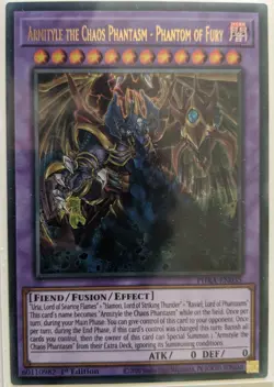YuGiOh Armityle the Chaos Phantasm - Phantom of Fury Ultra Rare 1stEd PHRA-EN035 - Image 1