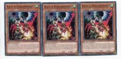 Yu-Gi-Oh! Kauz und & Schlossvogel Common Playset (3 Stuck) Set 68 - Image 1