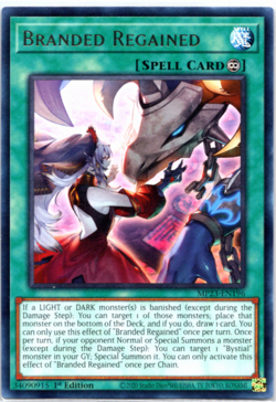 Branded Regained - MP23-EN196 - Rare - 1st Edition Yugioh - Image 1