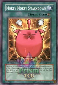 1st Ed Mokey Mokey Smackdown RDS-EN043 Yugioh - Image 1