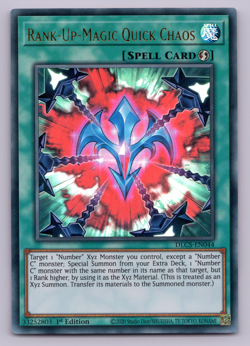 Rank-Up-Magic Quick Chaos - DLCS-EN044 - Ultra Rare - 1st Edition Yugioh - Image 1