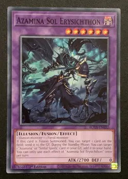 Azamina Sol Erysichthon - ROTA-EN032 - Common - 1st Edition - Yugioh TCG - Image 1
